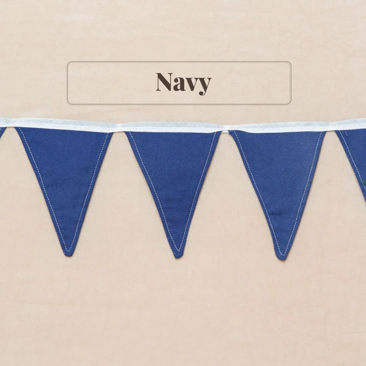 Navy Bunting