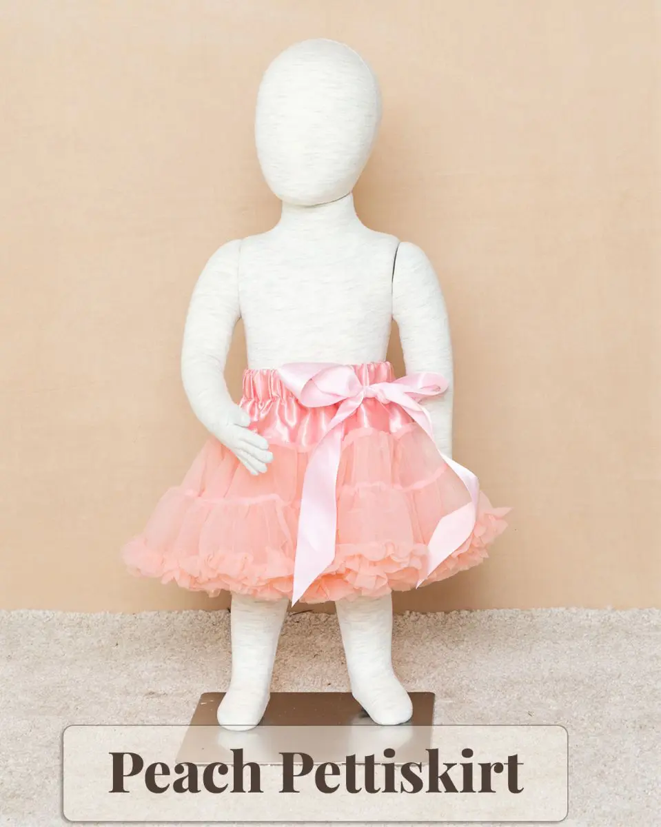 Studio Outfits Peach Pettiskirt