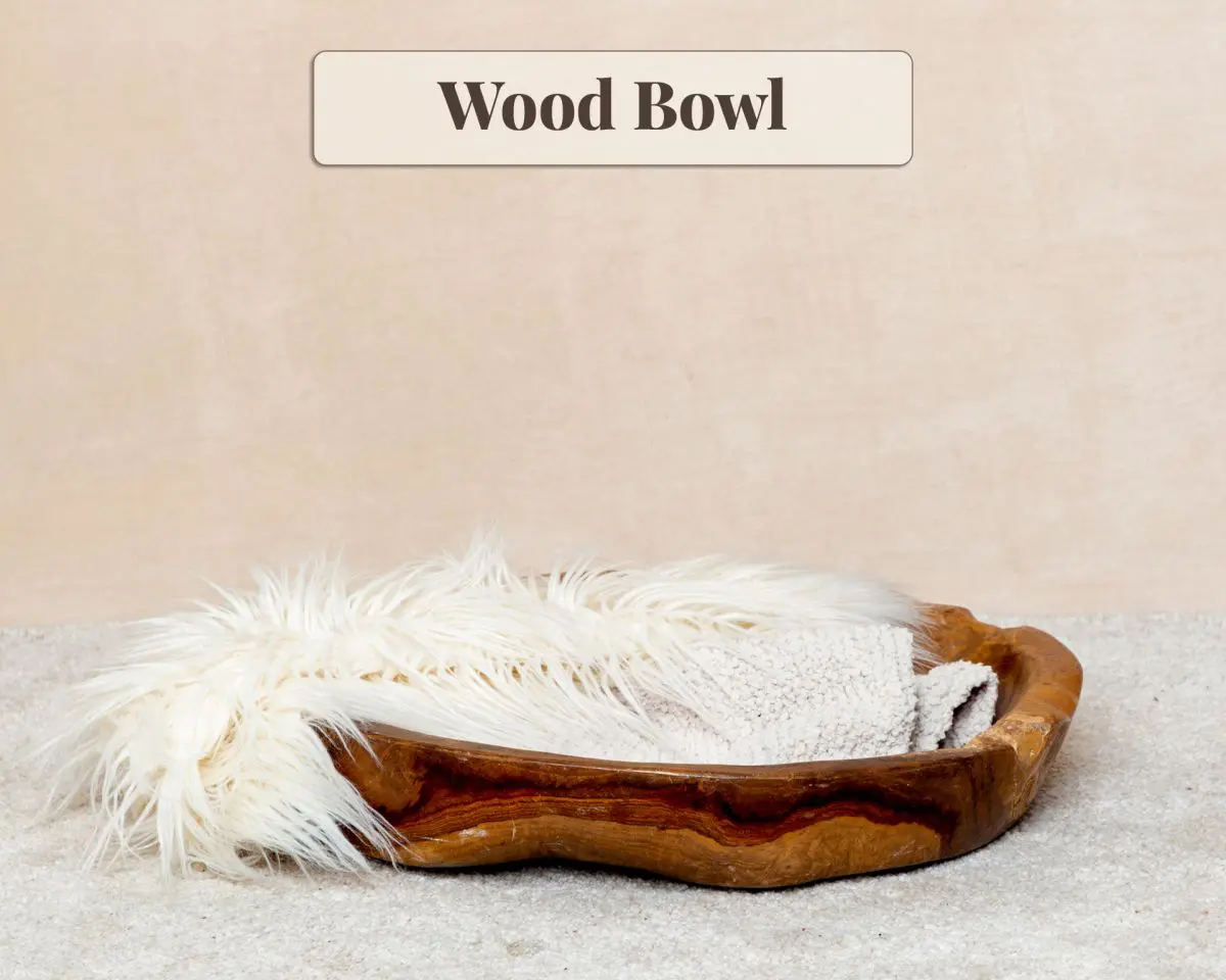 Studio Prop - Wood Bowl