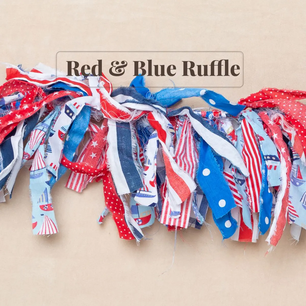 Red & Blue Bunting