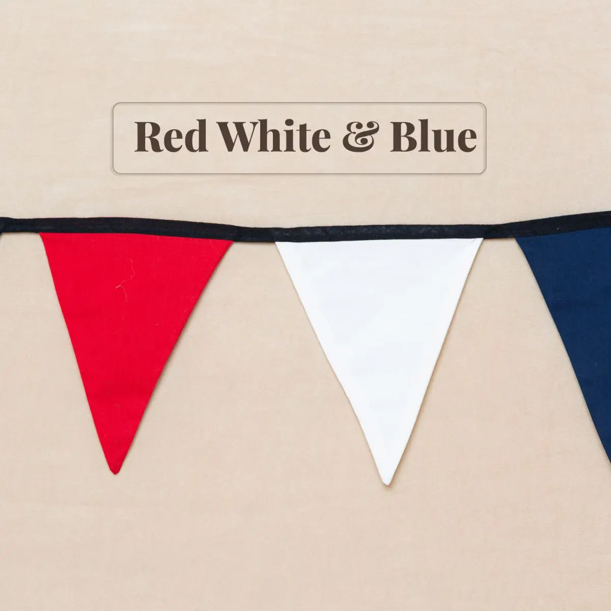 Red White and Blue Bunting