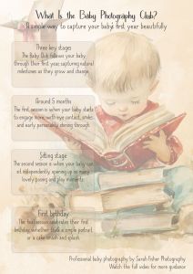 a simple guide to what my baby photography club includes in West Sussex
