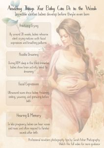 a guide to five amazing things your baby can already do in the womb