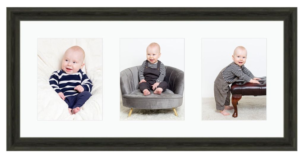 Baby Club Frame Baby Club Frame with a boy dressed in grey