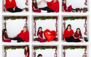 Image from Mother's Day in the Box photo shoot event with three generations