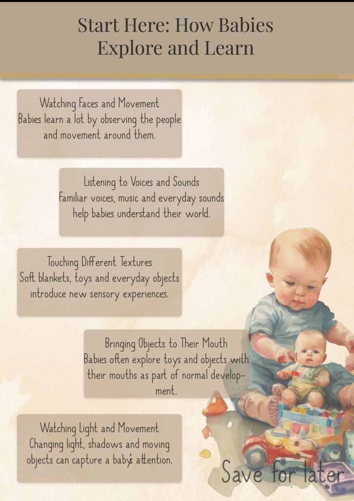 guide to how babies explore their world