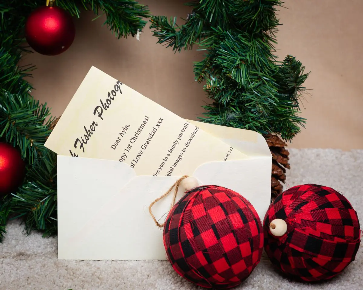 A gift voucher for a west sussex photo shoot as a Chrismas present