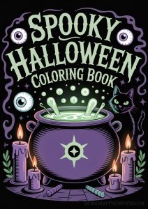 Free Printable - Halloween Colouring Book