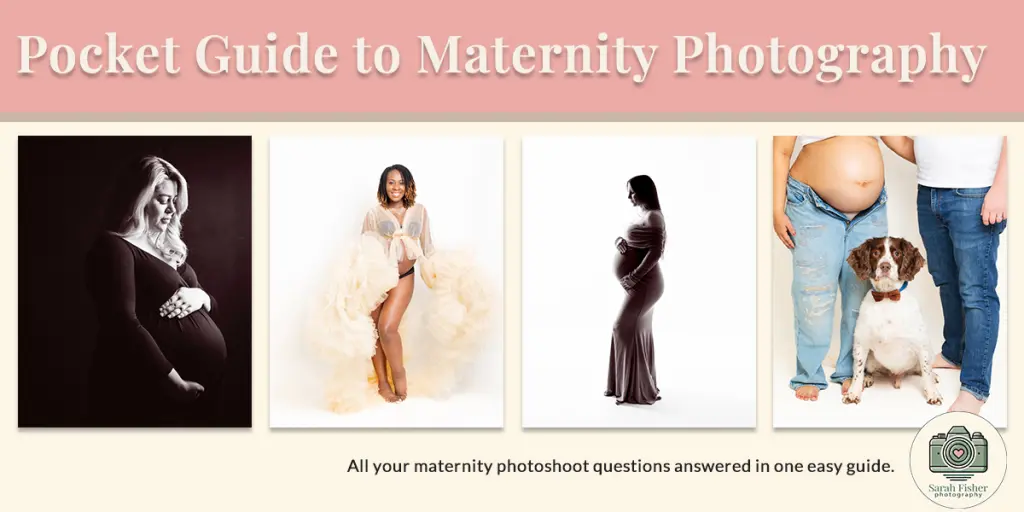 Pocket Guide – Maternity a header image for my maternity photography pocket guide