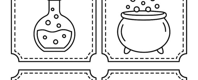 Free Printable - Halloween Potion Labels