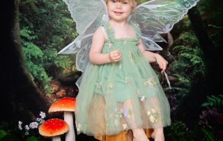a little fairy in the studio in West Sussex