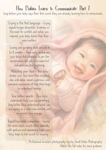 a guide to how babies learn how to communicate