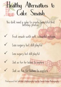 guide to healthy cake smash alternatives