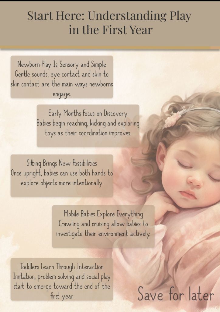 guide to how baby play changes in the first year