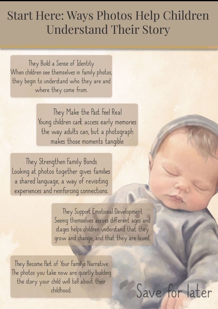 a guide to how photos shape your child's story