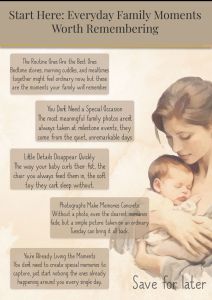 a guide to everyday moments worth capturing