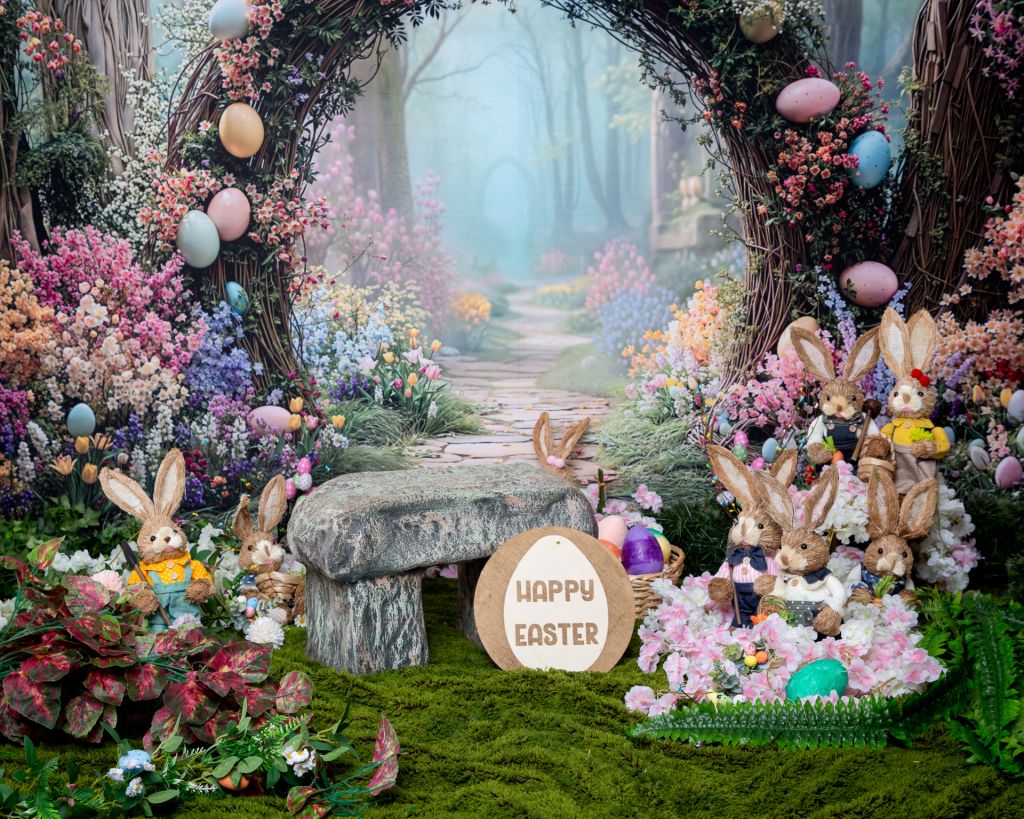 the 2026 easter set all setup and ready to go in West Sussex