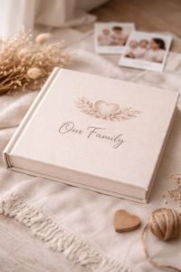 a picture of a family photo album