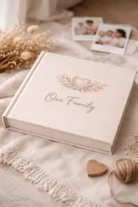 Time capsule ideas a picture of a family photo album