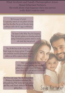 a guide to what to do if one partner doesn't want photos