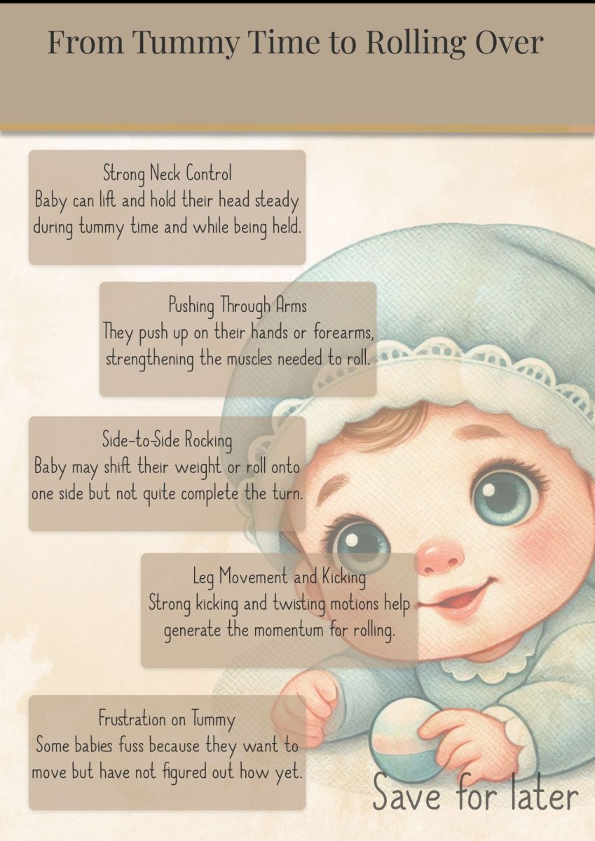 signs your baby is ready to roll