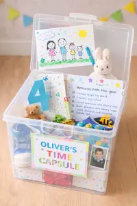 a birthday time capsule