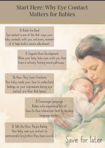 guide to why eye contact matters for babies