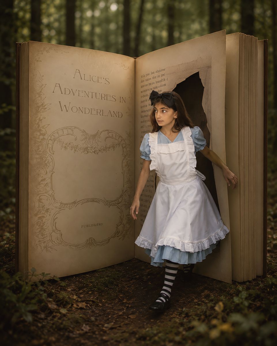 Alice in Wonderland Portrait Photos 3