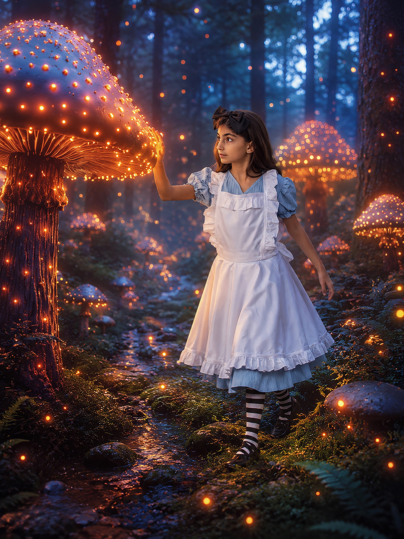 Alice in Wonderland Portrait Photos 4