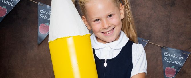 Starting School Sessions featuring a giant pencil 4