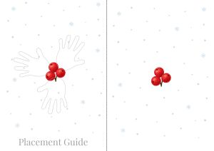 holly handprint