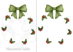 wreath handprint