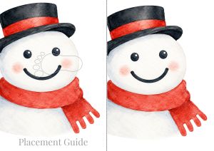 snowman footprint