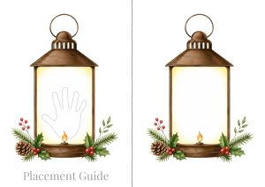 lantern handprint