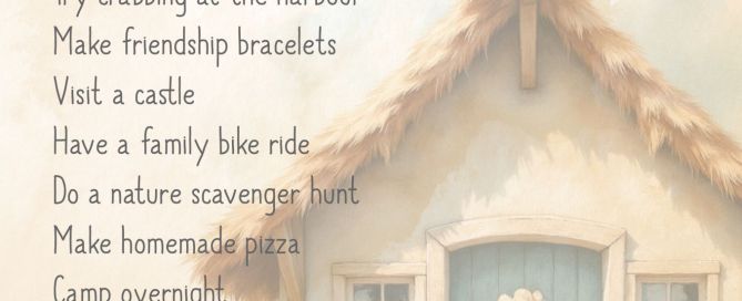 Bucket List - August