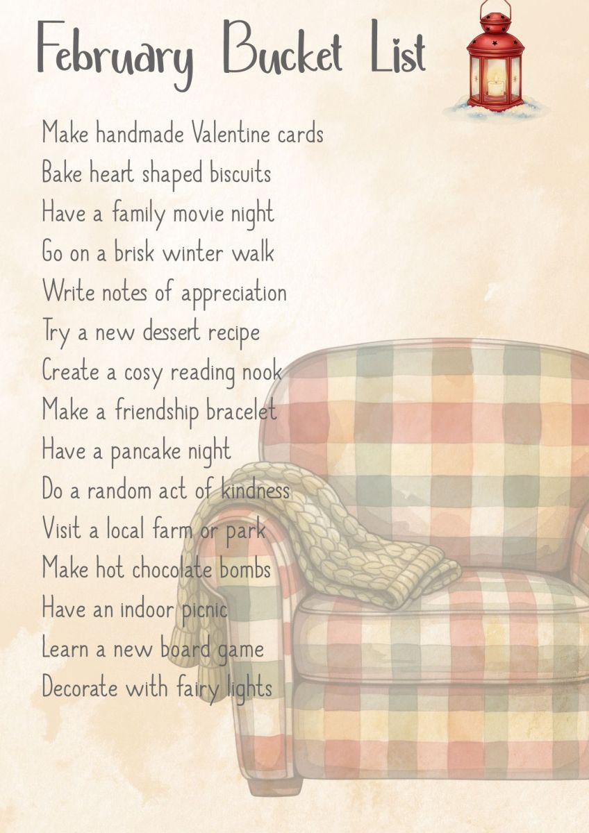 Bucket List - February