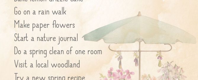 Bucket List - March