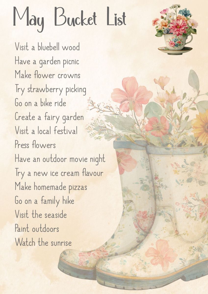 Bucket List - May